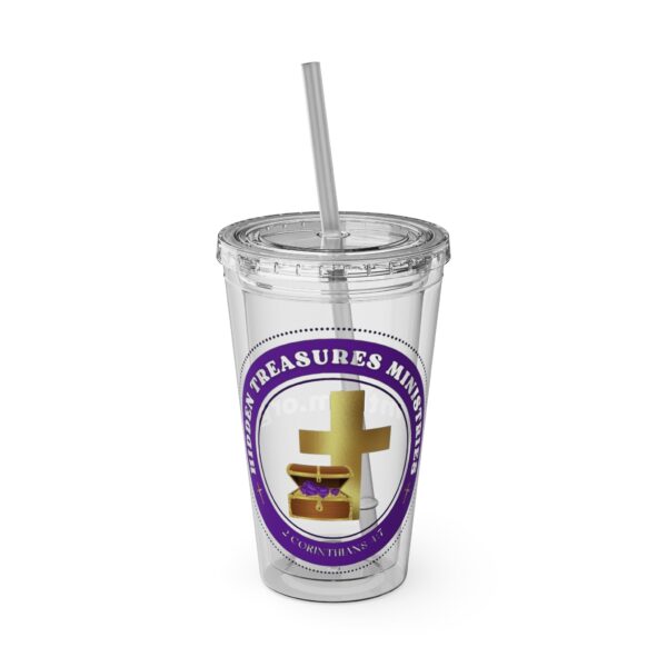 Sunsplash Tumbler with Straw, 16oz - Image 2