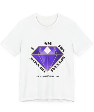 I Am His Special Treasure Tee (Purple) – Unisex Jersey T-Shirt