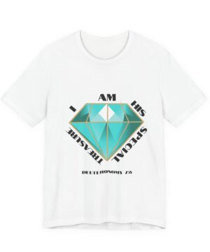 I Am His Special Treasure Tee (Turquoise) – Unisex Jersey T-Shirt