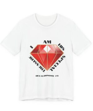 I Am His Special Treasure Tee (Red) – Unisex Jersey T-Shirt
